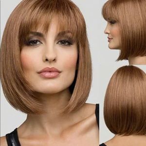 Redhead wig, bob style, 12.6”
